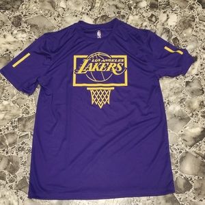 L.A. LAKERS T-SHIRT Sz Med